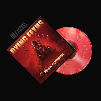 DYING FETUS Reign Supreme BLOOD RED LP