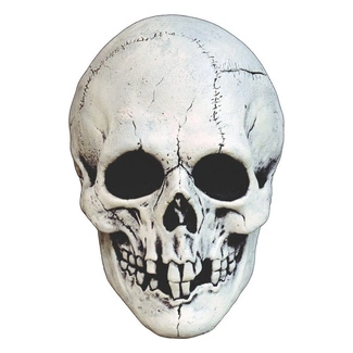 Mabry Monsters Mask Night Owl Skull White