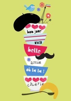 Bon Jour Ma Belle PLAKAT