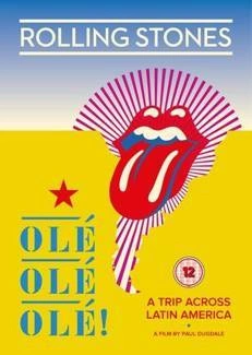 ROLLING STONES Ole Ole Ole! - A Trip Across Latin America  DVD BLU-RAY DISC