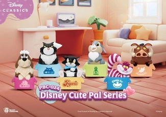 Disney Pull Back Cars Blind Box Cute Pal (6) 5 cm