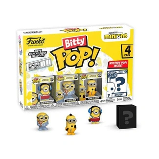 Minions Bitty Funko POP! figurka 4-Pack Roller Skating Stuart 2,5 cm