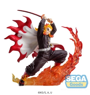 Kimetsu no Yaiba Xross Link Anime PVC Statue Kyojuro Rengoku 15 cm