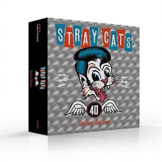 STRAY CATS 40 Deluxe Edition CD CLAM BOX