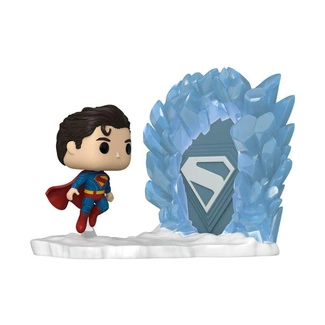 Superman (2025) POP Moments figurka Superman and Fortress of Solitude 9 cm