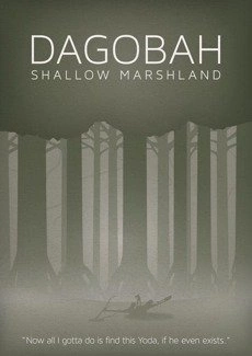 Star Wars - Dagobah PLAKAT