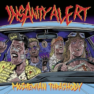 INSANITY ALERT Moshemian Thrashody CD