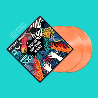 REGGAE ROAST Turn Up The Heat 2LP ORANGE