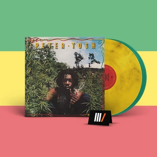 PETER TOSH Legalize It 2LP Green/Yellow Marbled