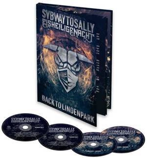 SUBWAY TO SALLY Eisheillige Nacht Back to Lindenpark Live BRDVDCD BLU-RAY,DVD,2CD