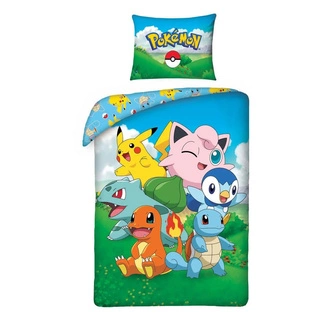 Pokémon Duvet Set Ver. 8 140 x 200 cm / 70 x 90 cm