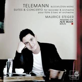 TELEMANN Blockfloten Werke Steger CD DIGIPAK