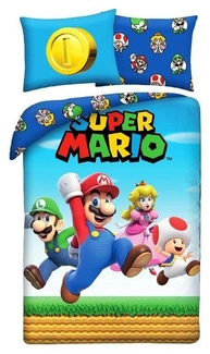 Super Mario Duvet Set Ver. 5 140 x 200 cm / 70 x 90 cm