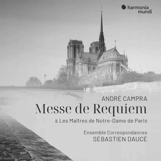 CAMPRA Messe De Requiem & Les Maitres De Notre-Dame De Paris Dauce Ensemble Correspondances CD DIGIPAK