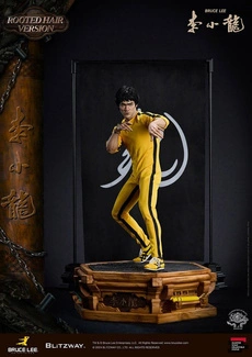 Bruce Lee Superb Scale Statue 1/4 50th Anniversary Tribute (Rooted Hair Version) 55 cm