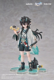 Star Rail Rise Up Chibineko Series PVC Statue Dan Heng / Imbibitor Lunae Ver. 19 cm