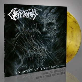 CRYPTOPSY An Insatiable Violence MARBLED LP