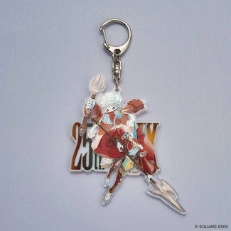Final Fantasy IX Acrylic Keychain 25th Anniversary Quina & Freija