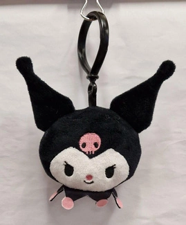 Sanrio Plush Keychain Kuromi 12 cm