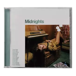 TAYLOR SWIFT Midnights CD JADE GREEN