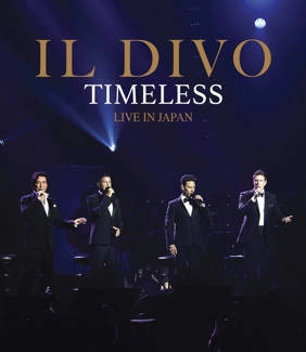 IL DIVO Timeless Live In Japan DVD BLU-RAY DISC