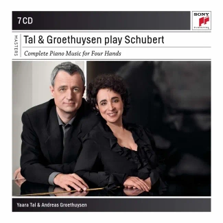 TAL & GROETHUYSEN Schubert: Complete Piano Music For Four Hands 7CD
