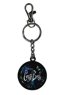 Corpse Bride Metal Keychain Logo Ver. 1 7 cm
