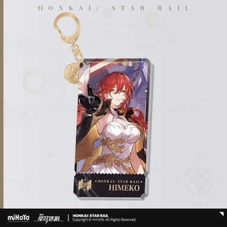 Star Rail Character Acrylic Keychain Himeko 9 cm