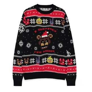 Five Nights at Freddy's Sweater Survived Five Nights (Christmas Jumper)