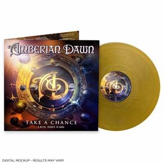 AMBERIAN DAWN Take A Chance A Metal Tribute To Abba GOLD LP