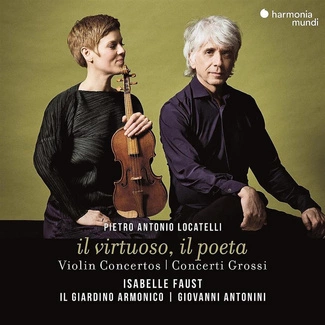 LOCATELLI Il Virtuoso Il Poeta Violin Concertos & Concerti Grossi Faust Antonini CD DIGIPAK