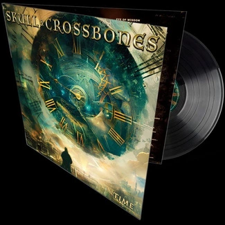 SKULL & CROSSBONES Time BLACK LP