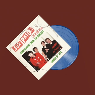SEX PISTOLS Live In The Usa 1978 - San Francisco LP Blue