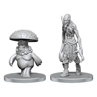 Pathfinder Deep Cuts Unpainted Miniatures Myceloid & Grimstalker