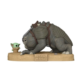 The Book of Boba Fett Super Sized Jumbo Funko POP! figurka Grogu with Rancor 25 cm