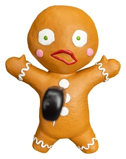 Krampus Magnet Gingerbread Man