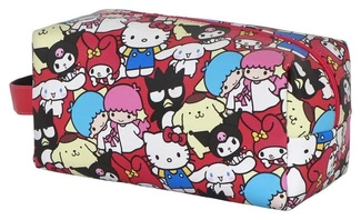 Sanrio Plus Brick Travel Toiletry Bag Hello Kitty Friends Multicolour