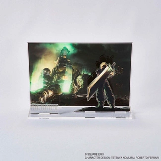 Final Fantasy VII Rebirth Acrylic Diorama Cloud Key Art