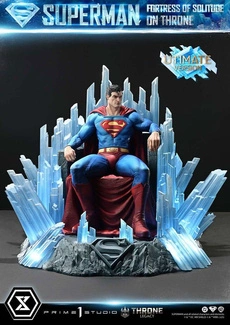 DC Comics Throne Legacy Collection Statue Statue 1/4 Superman Fortress of Solitude on Throne (Design by Gabriele Dell'Otto) Ultimate Bonus Version