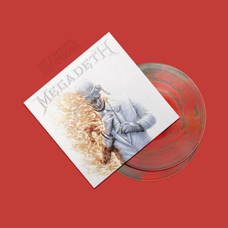 MEGADETH Megadeth 2LP RED ORGANZA INDIE