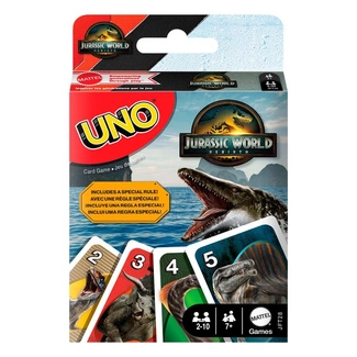 Jurassic World Rebirth UNO Card Game
