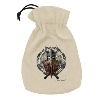 Anne Stokes Dice Pouch Viking Skull