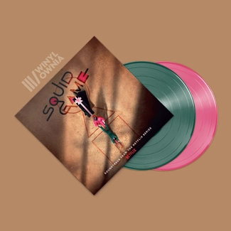 JUNG JAEIL Squid Game Soundtrack From The Netflix Series 2LP GREEN & PINK