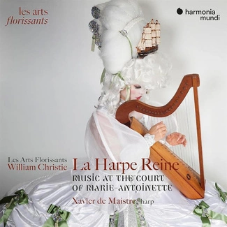 LES ARTS FLORISSANTS CHRISTIE DE MAISTRE La Harpe Reine Concertos For Harp At The Court Of Marie-Antoinette CD