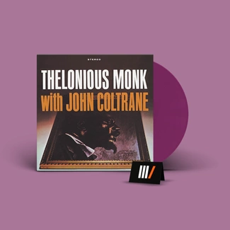 THELONIOUS MONK WITH JOHN COLTRANE Thelonious Monk With John Coltrane LP PURPLE