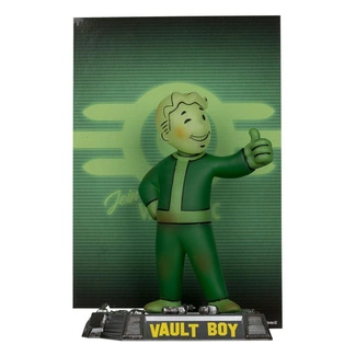 Fallout Movie Maniacs PVC Statue Vault Boy 13 cm