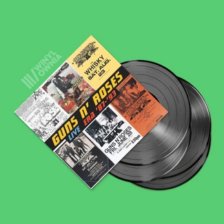 GUNS N' ROSES Live Era '87-'93 Black Vinyl 4LP