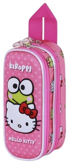 Sanrio 3D Double Pencil case Hello Kitty Funny Pink