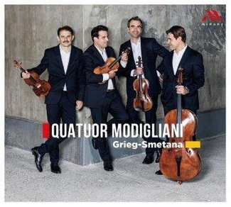 GRIEG SMETANA Quatuor Modigliani CD DIGIPAK