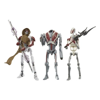Survivor Black Series Action Figure 3-Pack Magna Guard, Super Battle Droid & Battle Droid